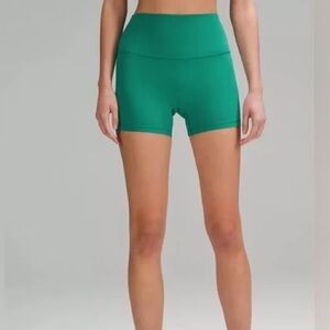 Lululemon Align High Rise 4” Short in Green